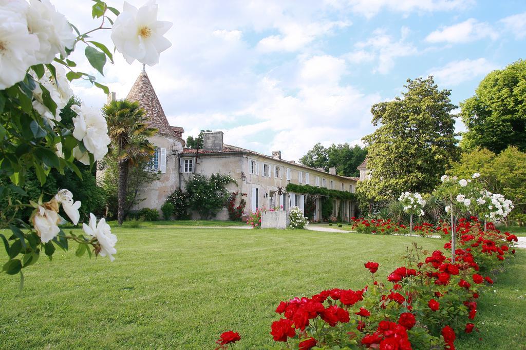 Bed and Breakfast Chateau de Puyrigaud à Léoville Extérieur photo